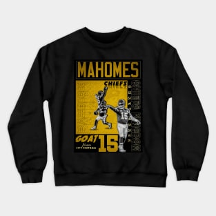 Goat Mahomes Crewneck Sweatshirt